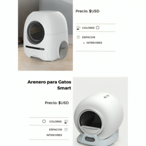 Arenero Para Gatos Smart